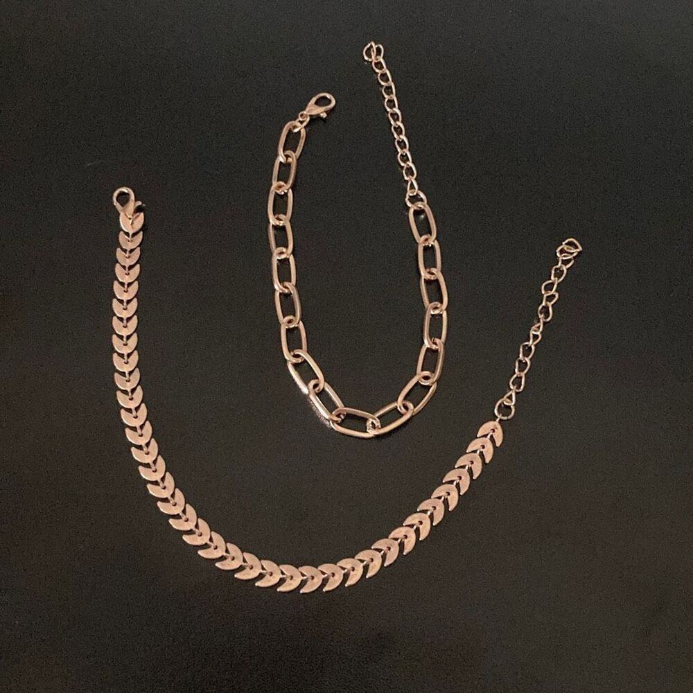 bracelet gift gold tone chain